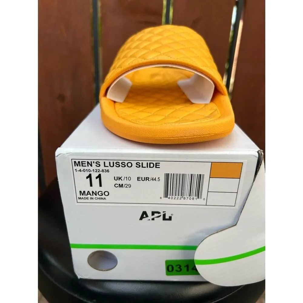 NIB APL Lusso Slides size 11 Men display picture 2